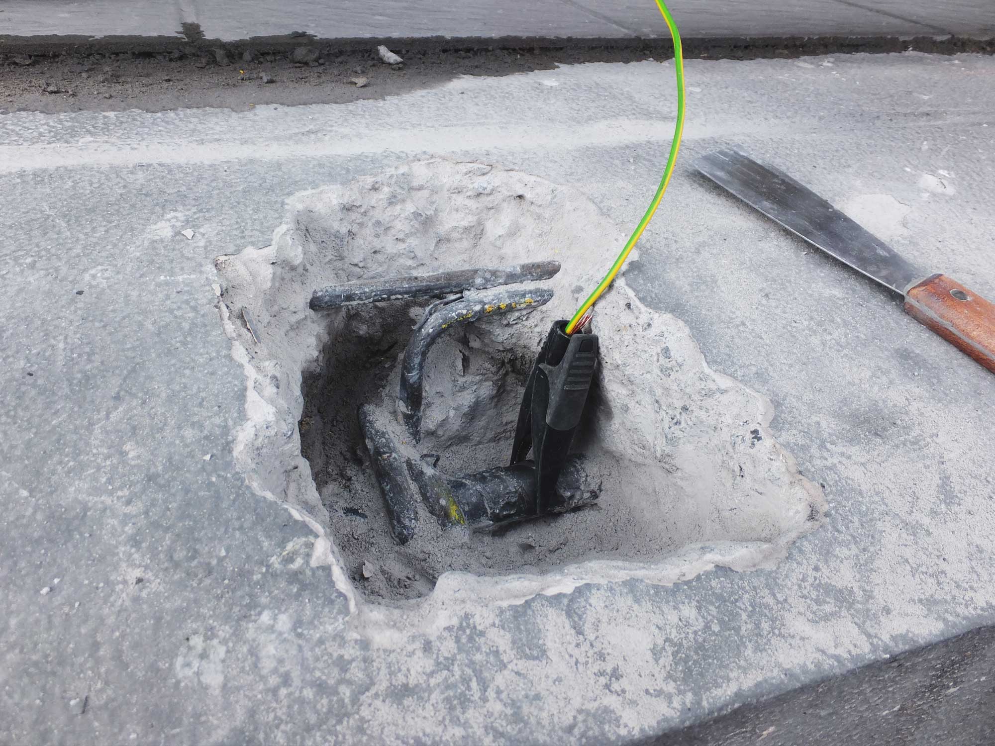 Rebar Corrosion Determination Concrete Structure Investigations