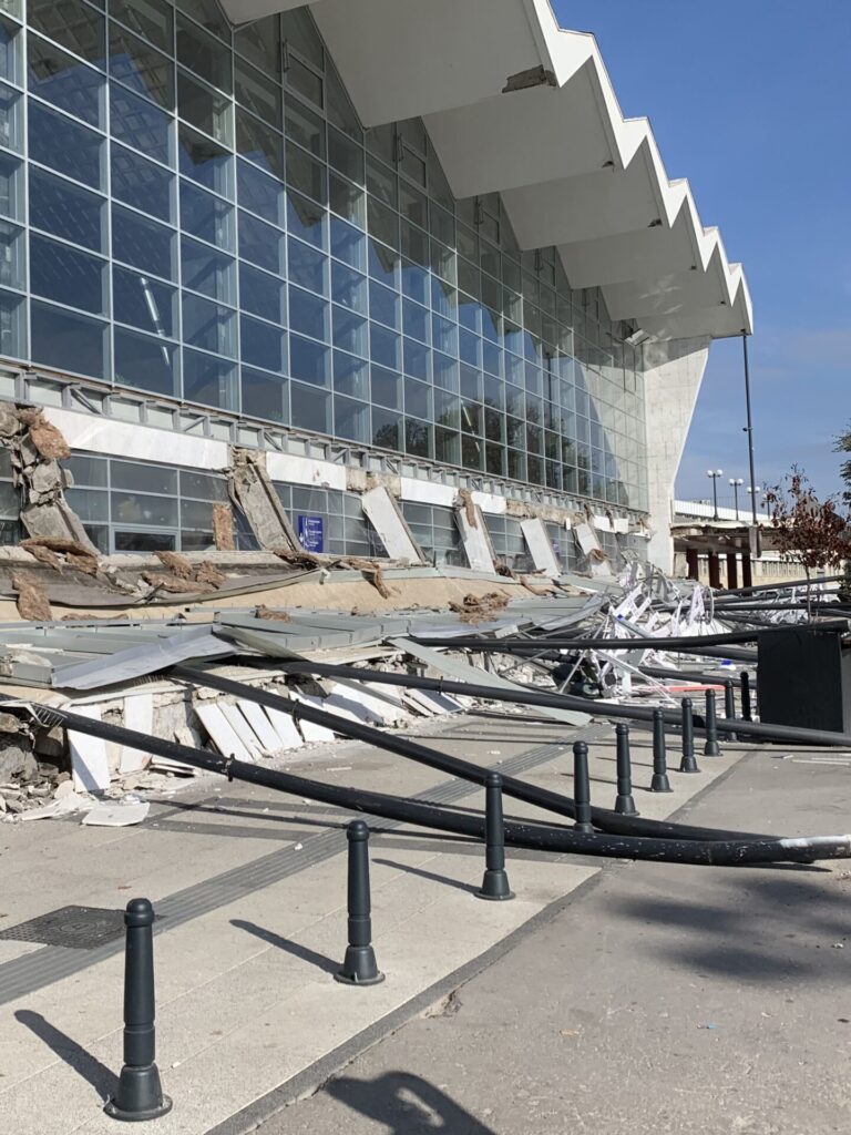Novi Sad railway station collapse